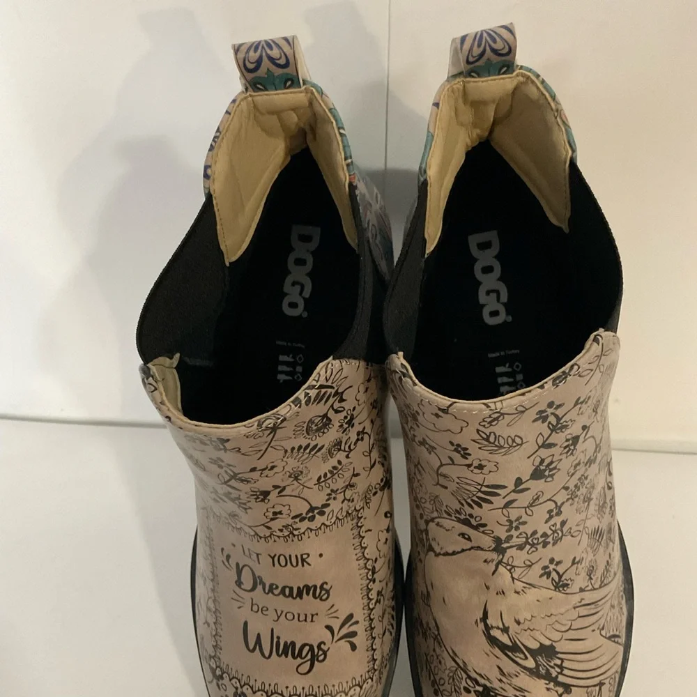 DOGO Vegan Leather Ankle Boots 